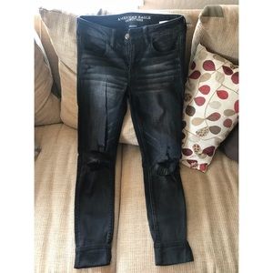 Black/grey jeans